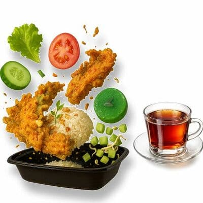 Комбо №3 Чангу (Ayam Geprek)